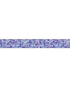 1/2 Inch Mermaid Mosaic Polyester Webbing