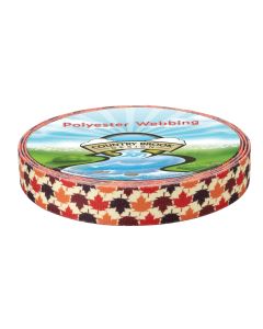 1 Inch Nature Walk Polyester Webbing