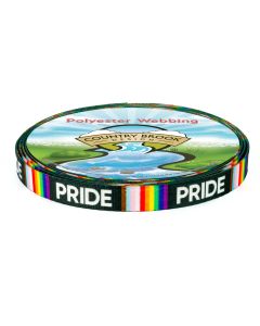 5/8 Inch Pride Polyester Webbing