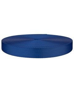1 Inch Royal Blue Polyester Webbing Closeout