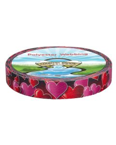 Pink and red hearts with soft highlights and subtle shading for a slightly dimensional look