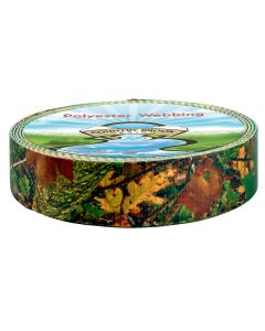 1 1/2 Inch Southern Forest Camo Polyester Webbing