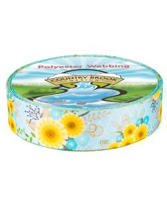 1 1/2 Inch Sunny Days Polyester Webbing