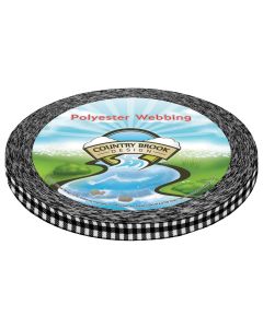 Traditional buffalo check plaid with evenly spaced squares and thin intersecting lines