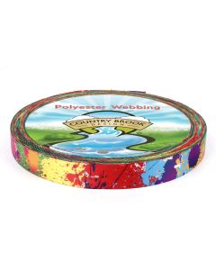 1 Inch Paint Splatter Photo Quality Polyester