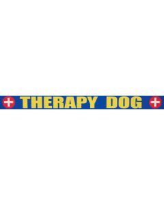 3/4 Inch Therapy Dog Photo Quality Polyester Closeout, 10 Yards