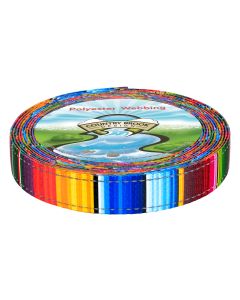 Serape Reflective Polyester Webbing
