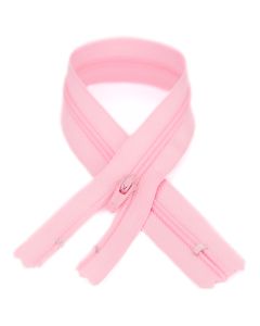YKK® #3 Lightweight Closed-End Zipper, 13.5 Inch Length, Pink 513