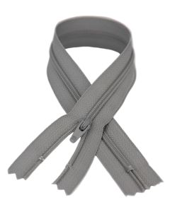 YKK® #3 Lightweight Closed-End Zipper, 13.5 Inch Length, Pearly Grey 577