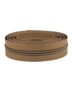 YKK® CNF #5 Lightweight Zipper, 200 Meter Length, Coyote #498