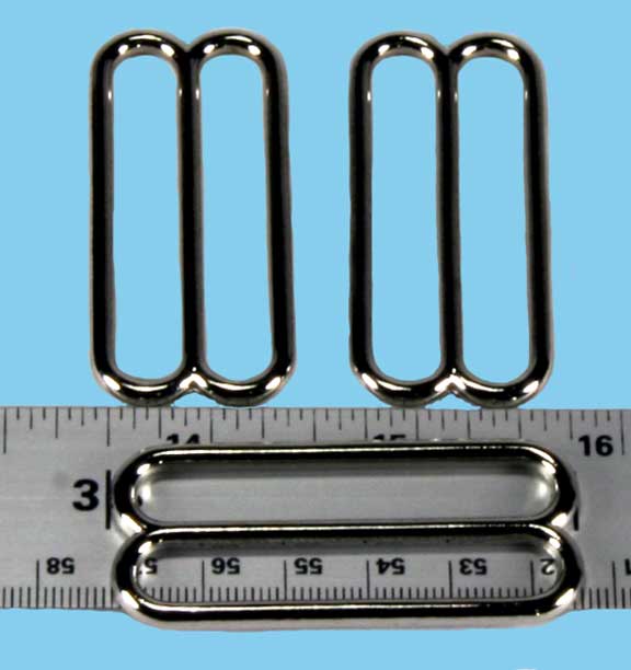 20   2 Inch Metal Round Triglide Slides  