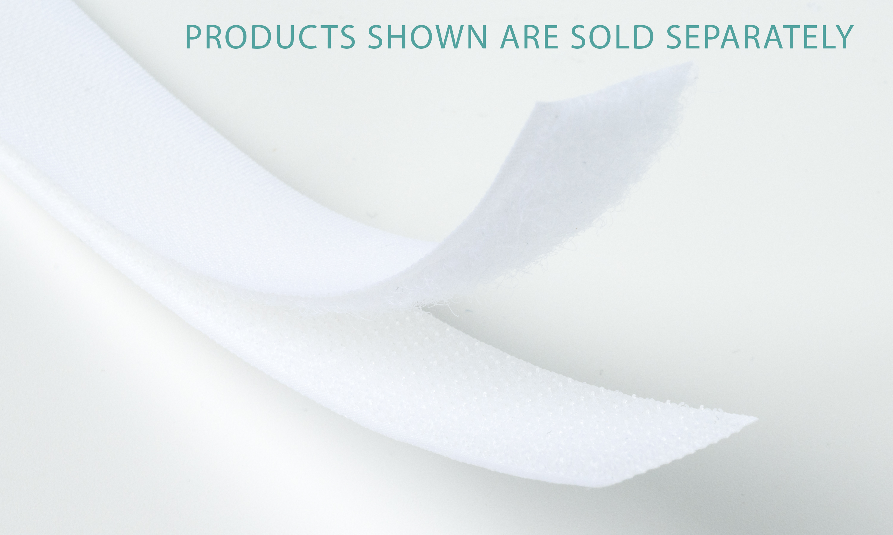 Country Brook Design® 3/4 Inch White Sew on Loop Only, 10 Yards