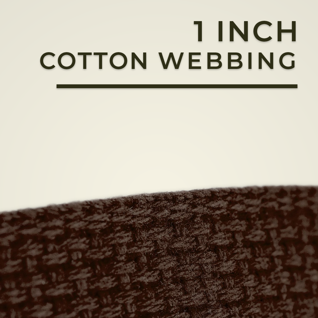 1 inch cotton webbing product button