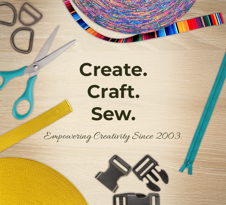 Create. Craft. Sew. Empowering Creativity Since 2003.