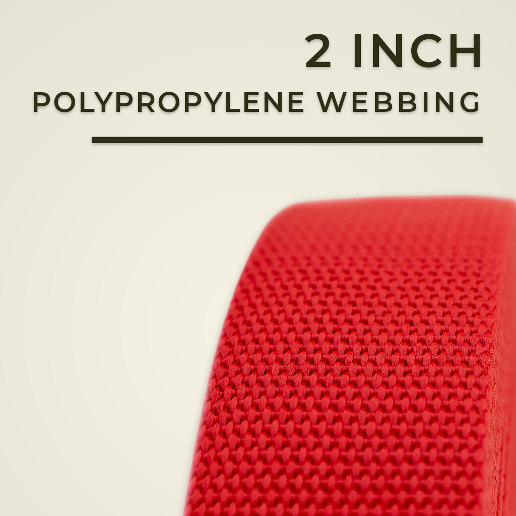 2 inch polypropylene webbing product button