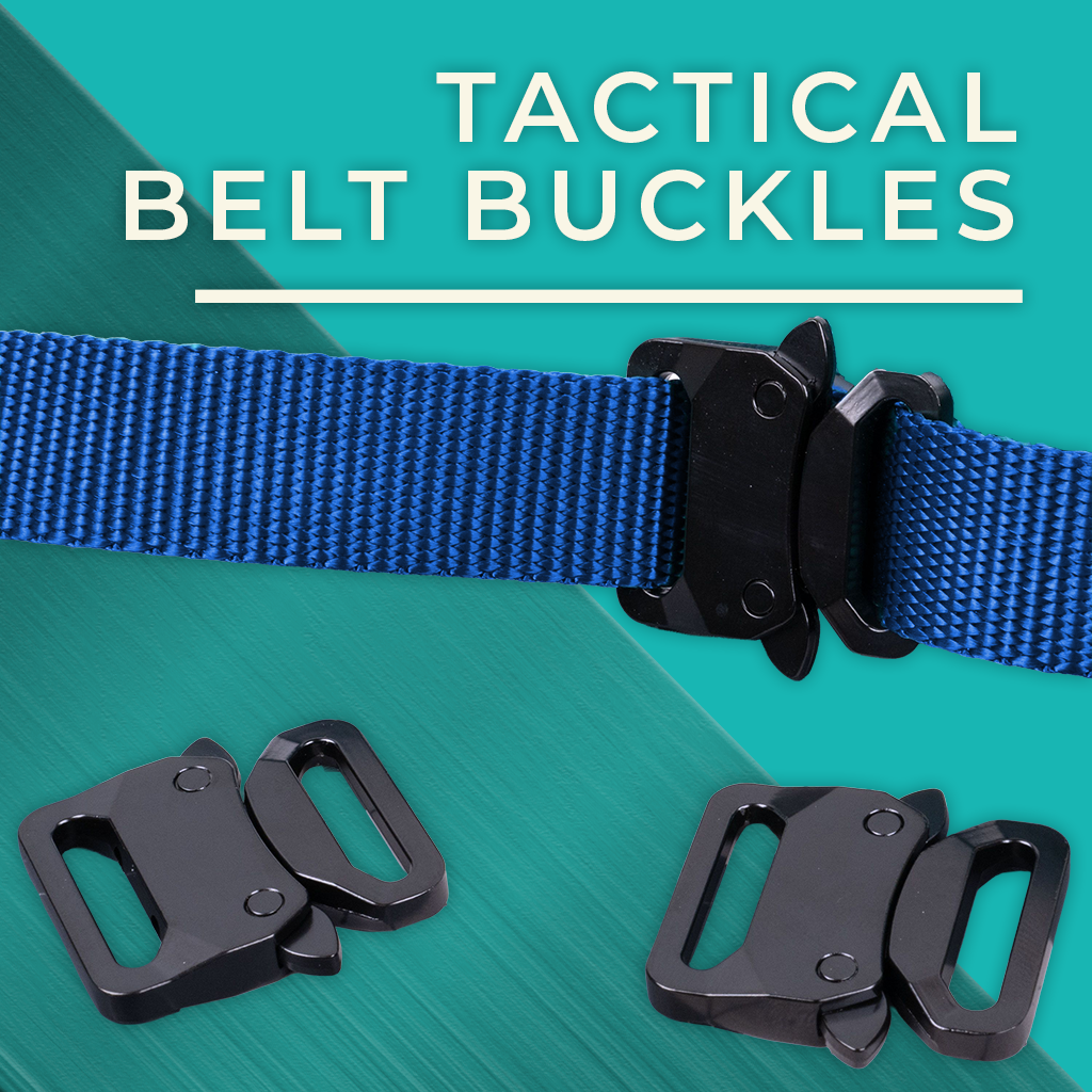 Tactical belt buckles product button