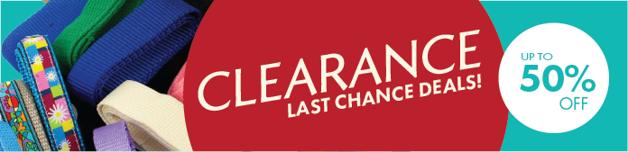 Clearance Deals - Giving you the best crafting savings! - up to 50% off!