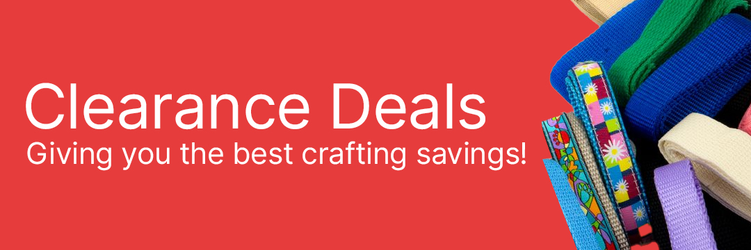 Clearance Deals - Giving you the best crafting savings!